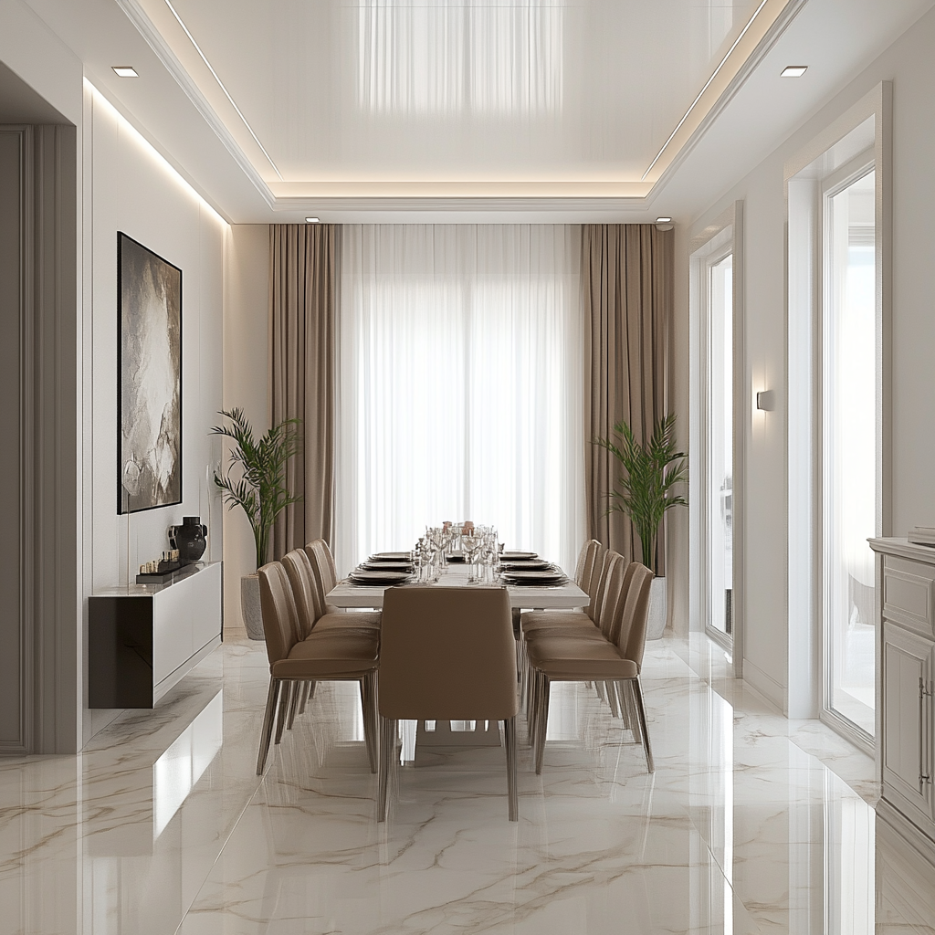 ayush4414_a_view_of_dinning_room_interior_white_walls_modern_di_0c187fff-f658-4318-87a2-0d5c43ffe8f7