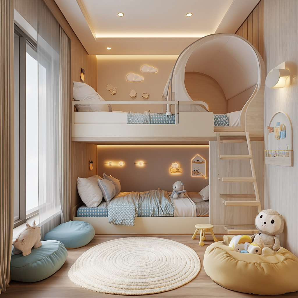 ayush4414_a_view_of_kids_bed_room_interior_pastal_color_walls_m_7f9f2a28-9830-4557-8f8d-94a5475170d9